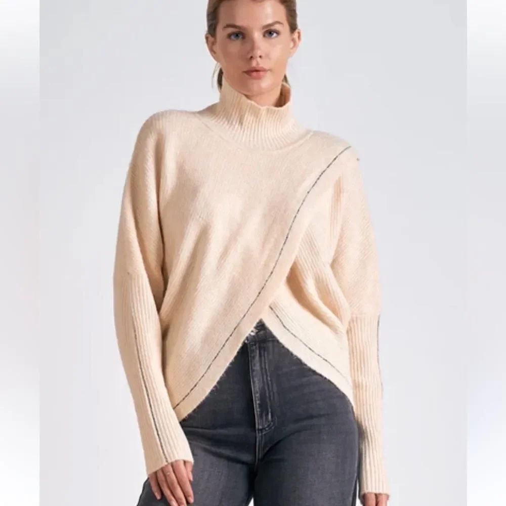 Elan asymptomatic oversized sweater NWT